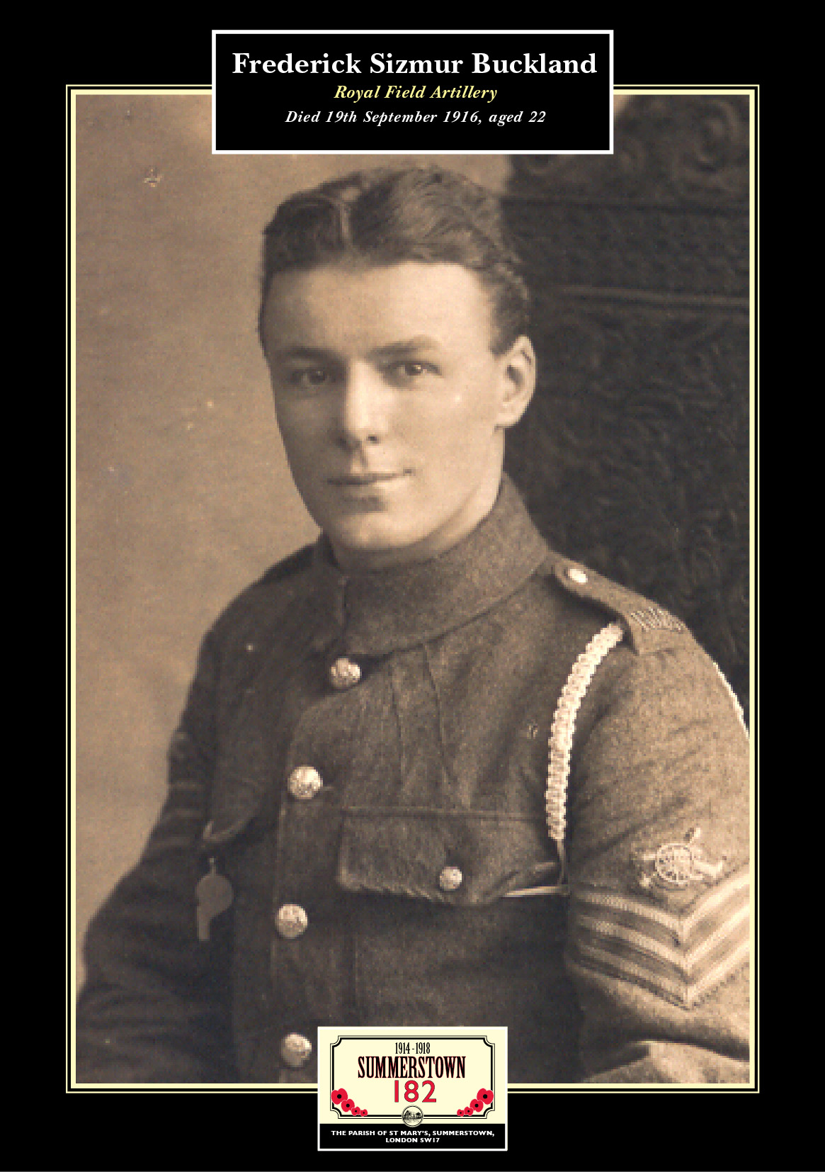 Portrait of Frederick Sizmur Buckland