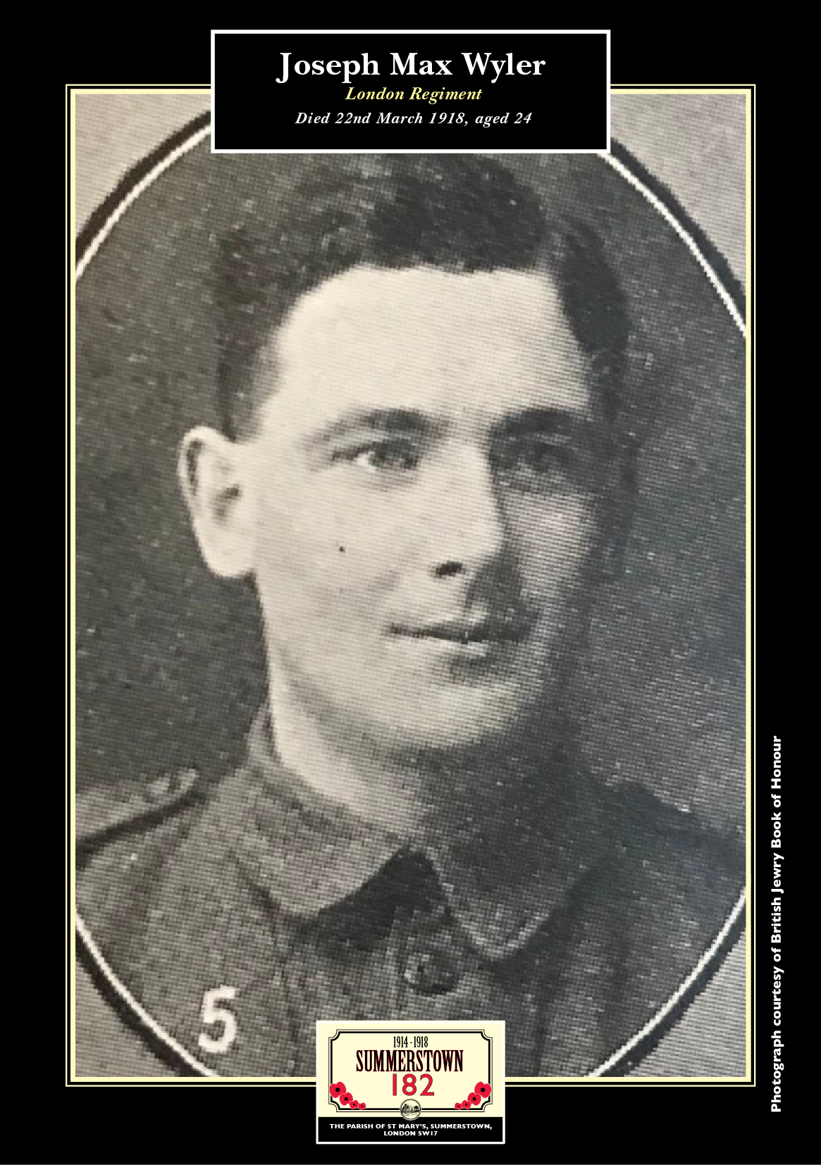 Portrait of Joseph Max Wyler