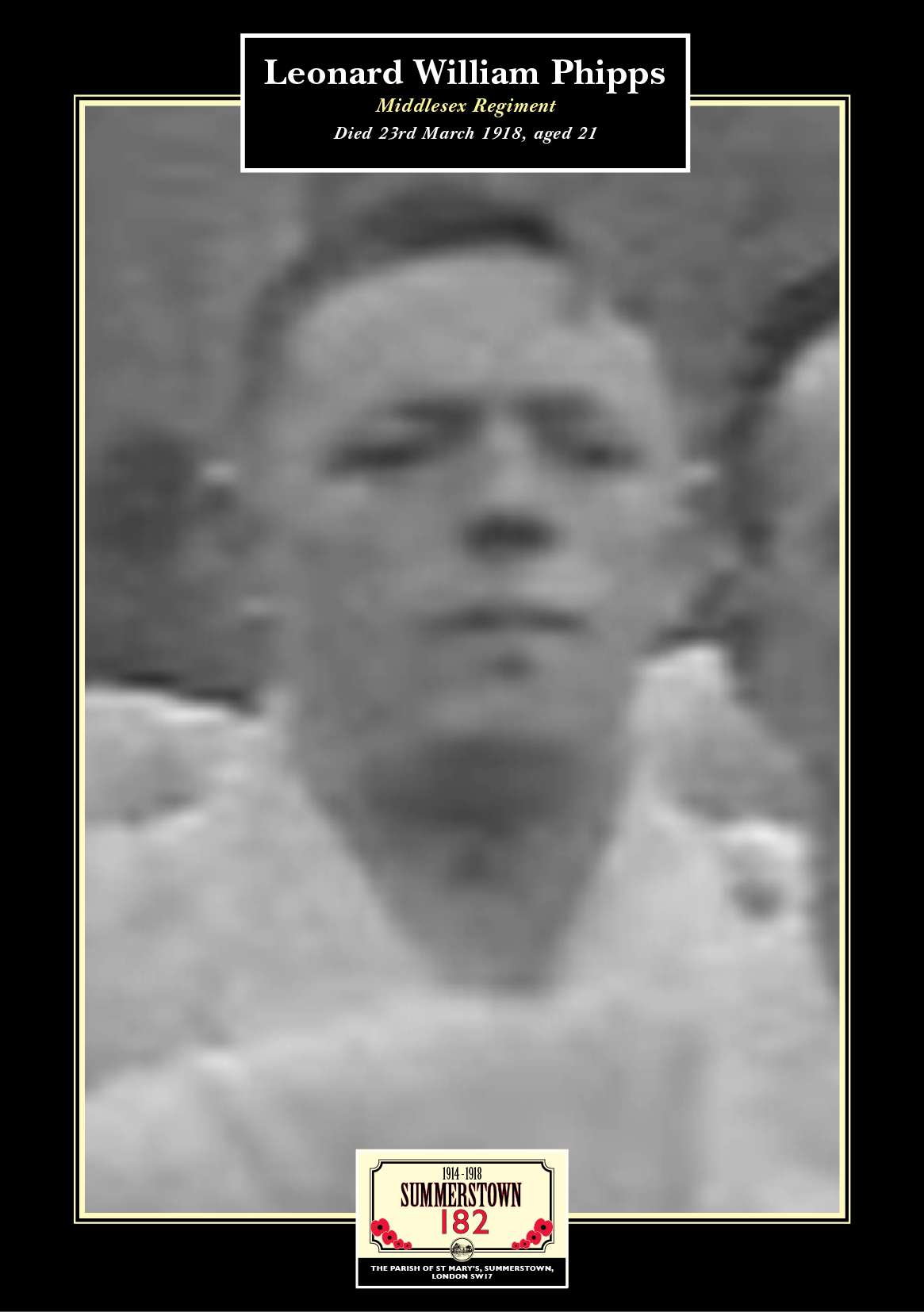 Portrait of Leonard William Phipps