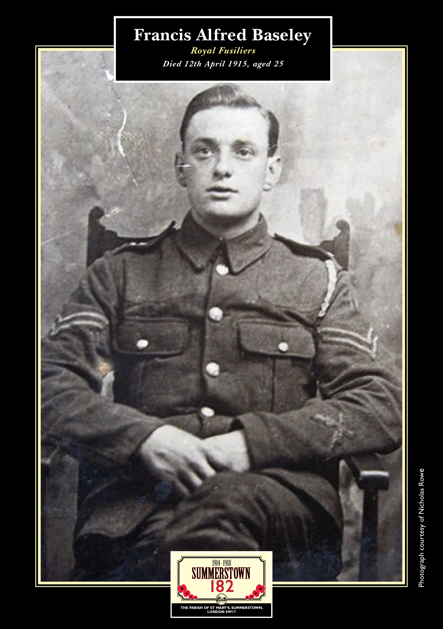 Portrait of Francis Alfred Baseley