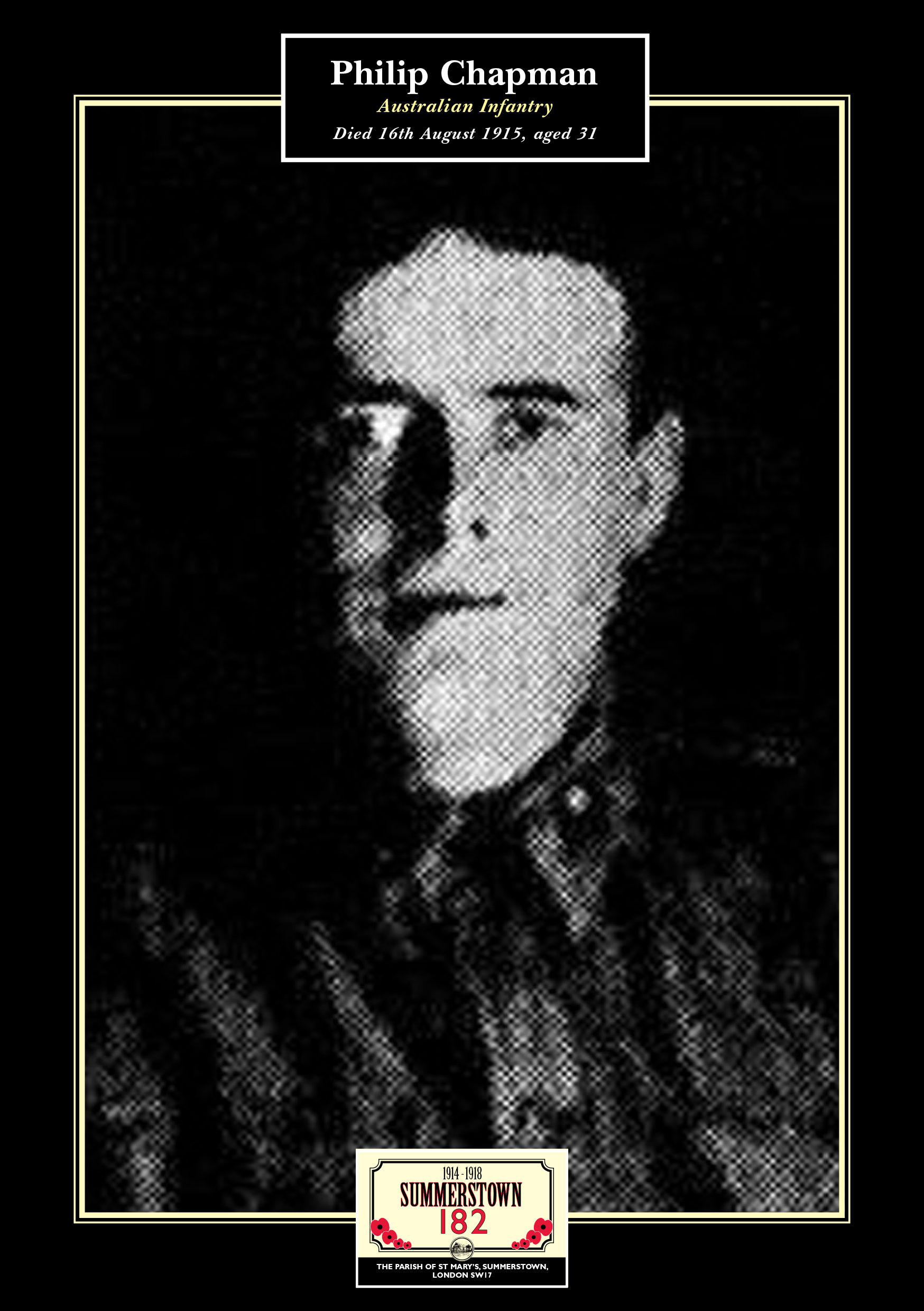 Portrait of Philip George Chapman