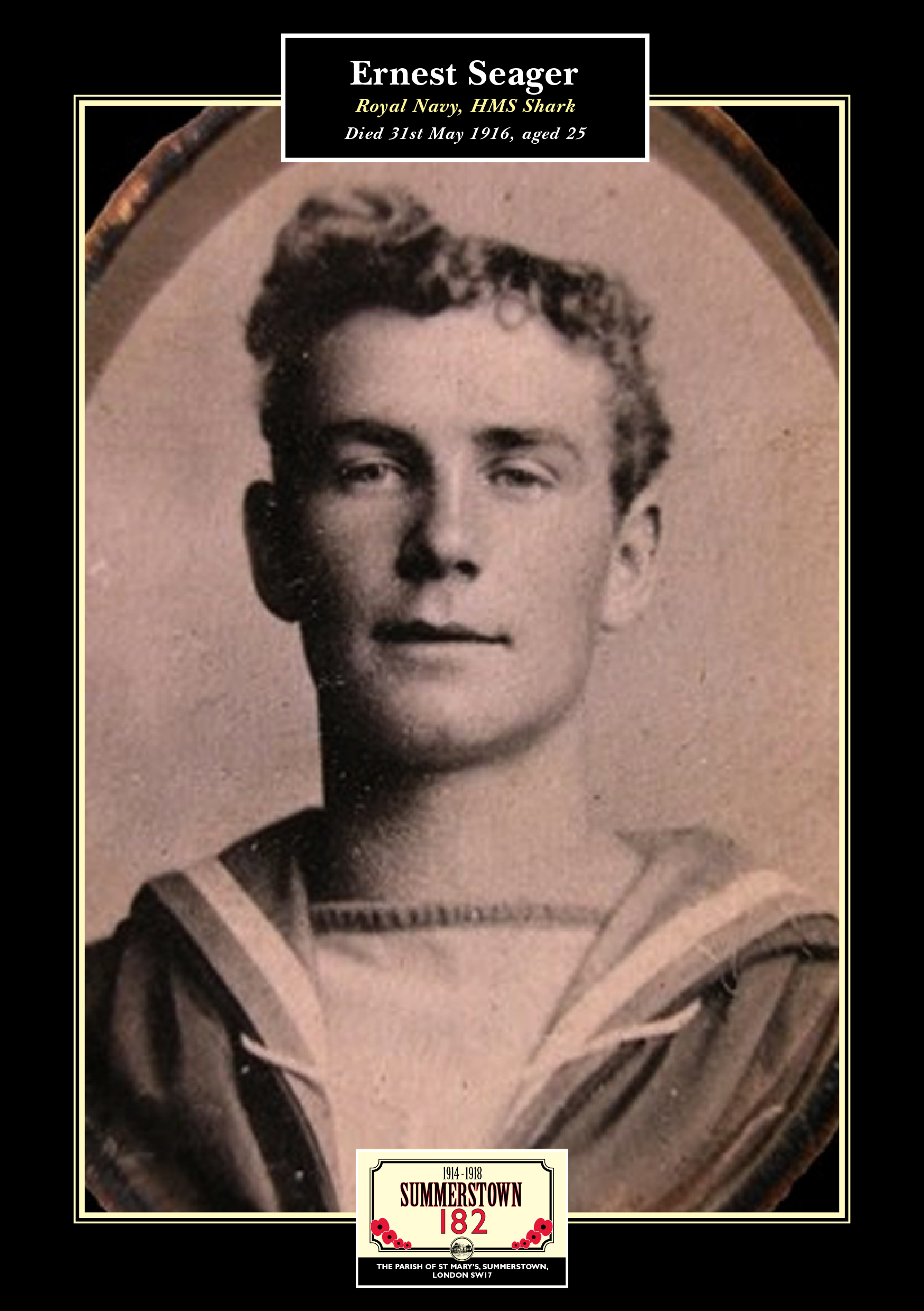 Portrait of Ernest John Seager