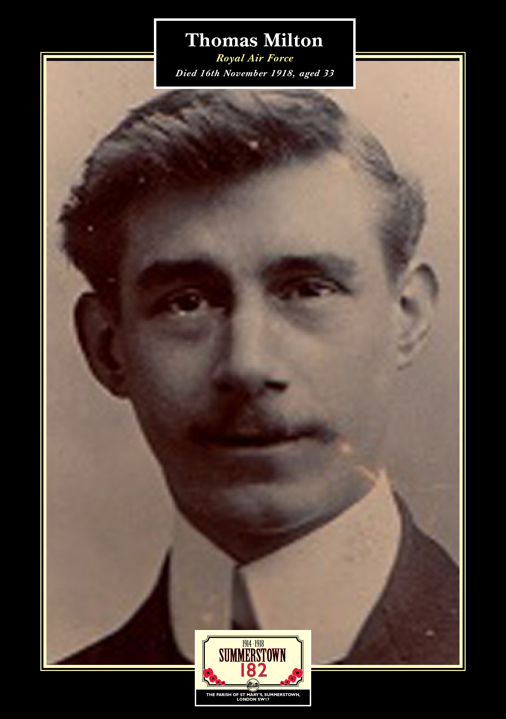 Portrait of Thomas Charles Milton