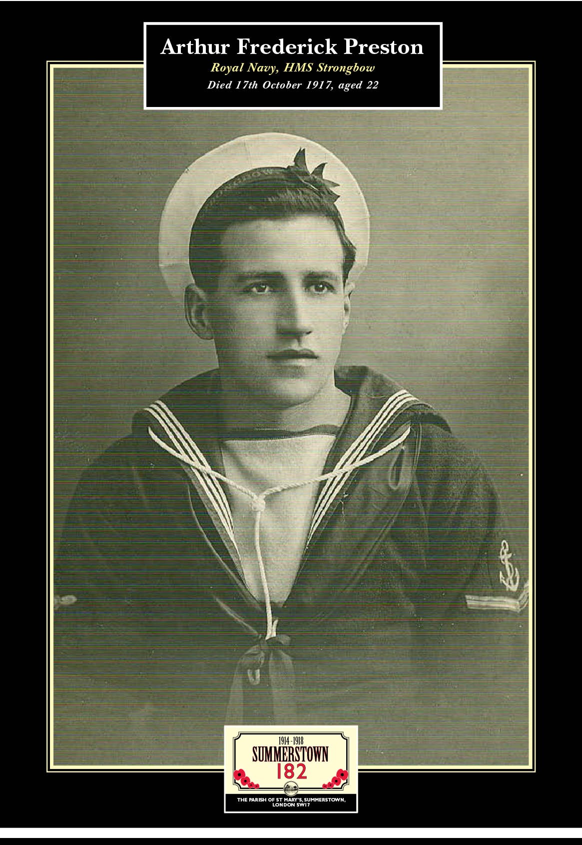 Portrait of Arthur Frederick Preston