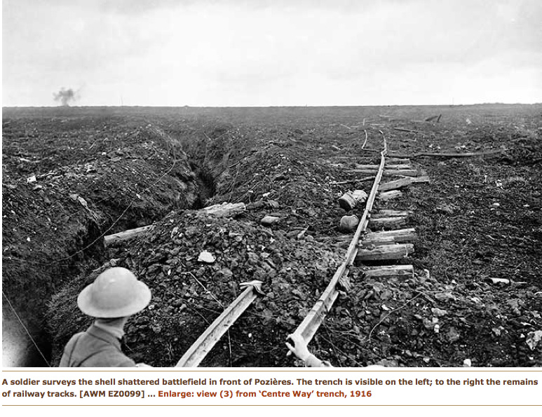 Pozieres battlefield
