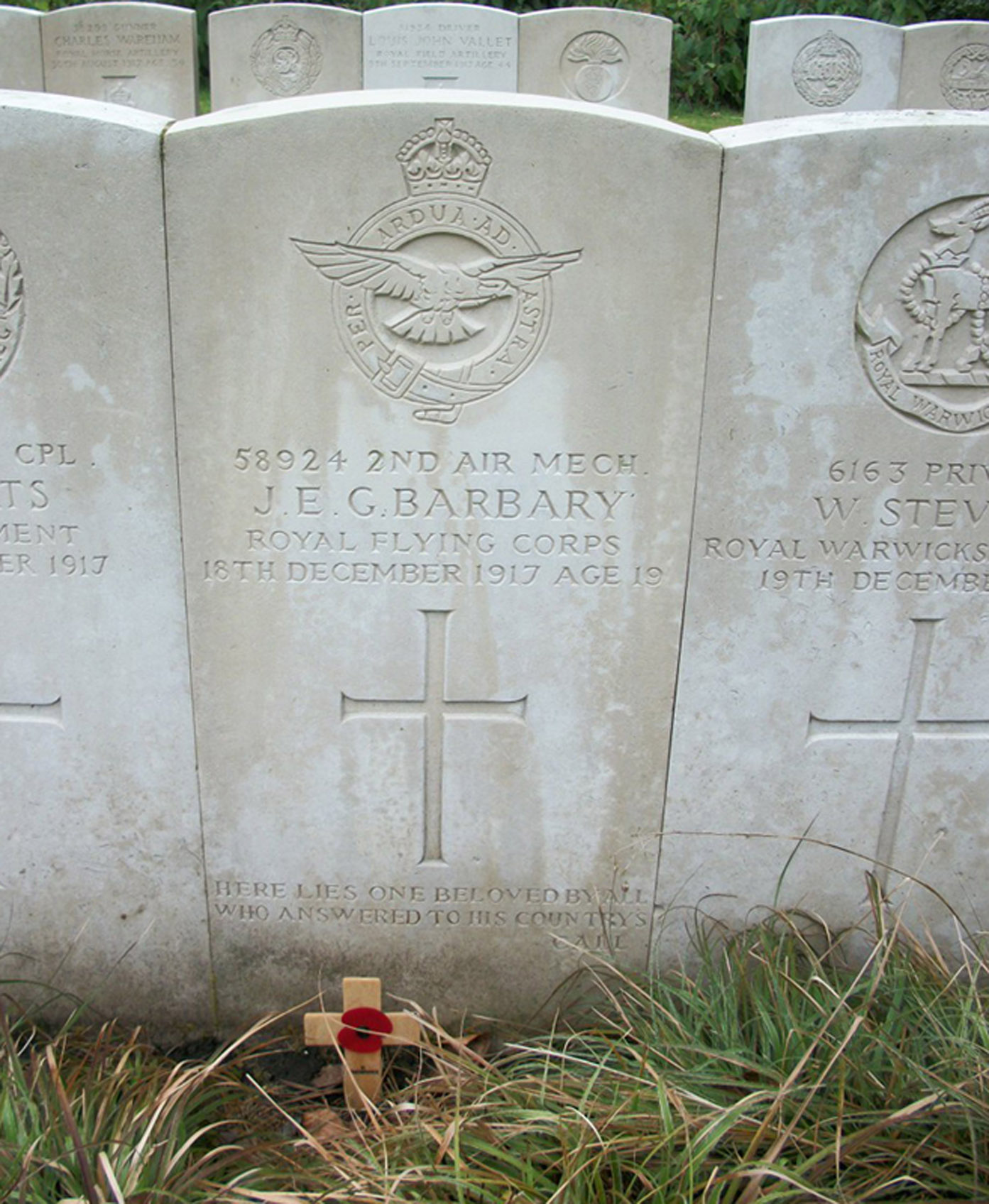 John Barbery grave
