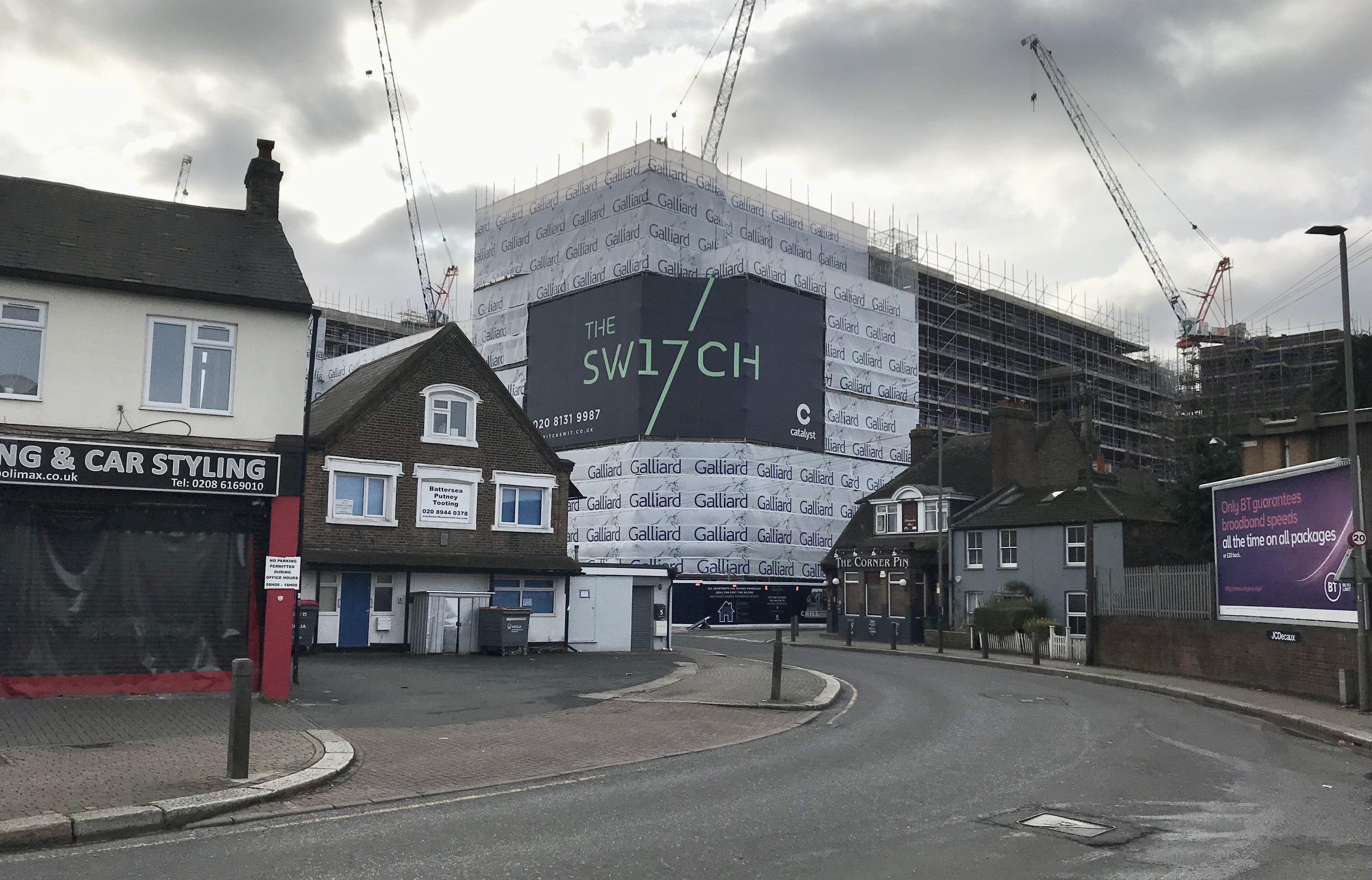 Corner Pin &amp; stadium development