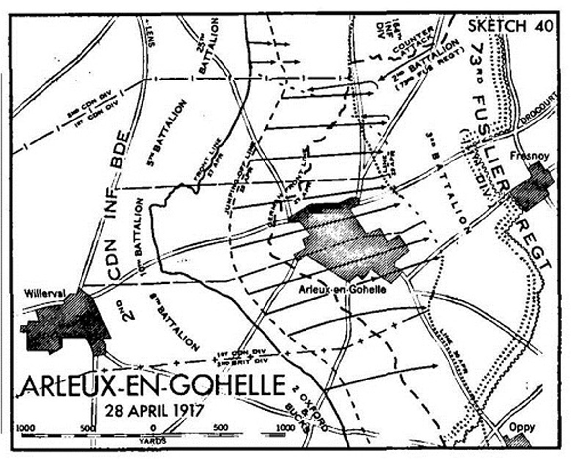 Arleux-map