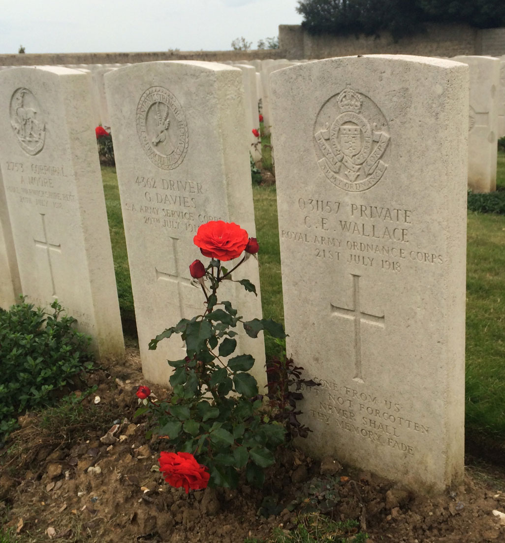 Wallace grave