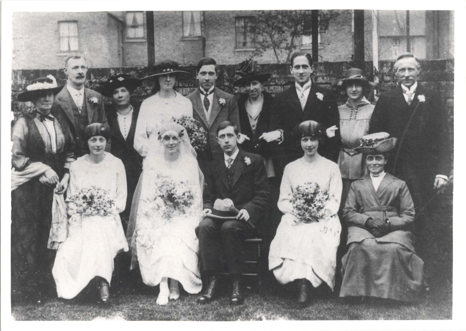 Edward Fred Warner and Mary Elizabeth Clarke Wedding (1)