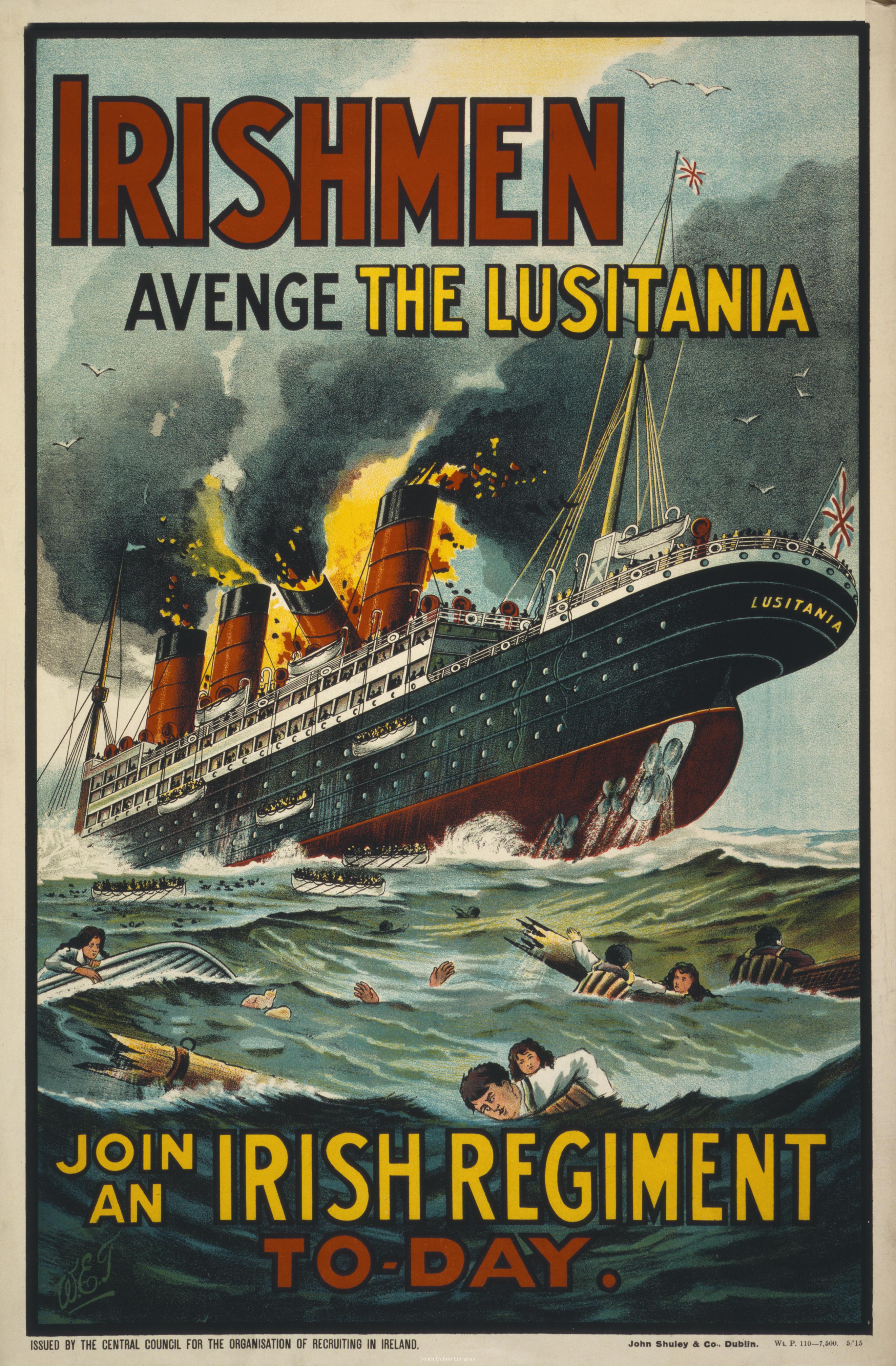Lusitania-poster