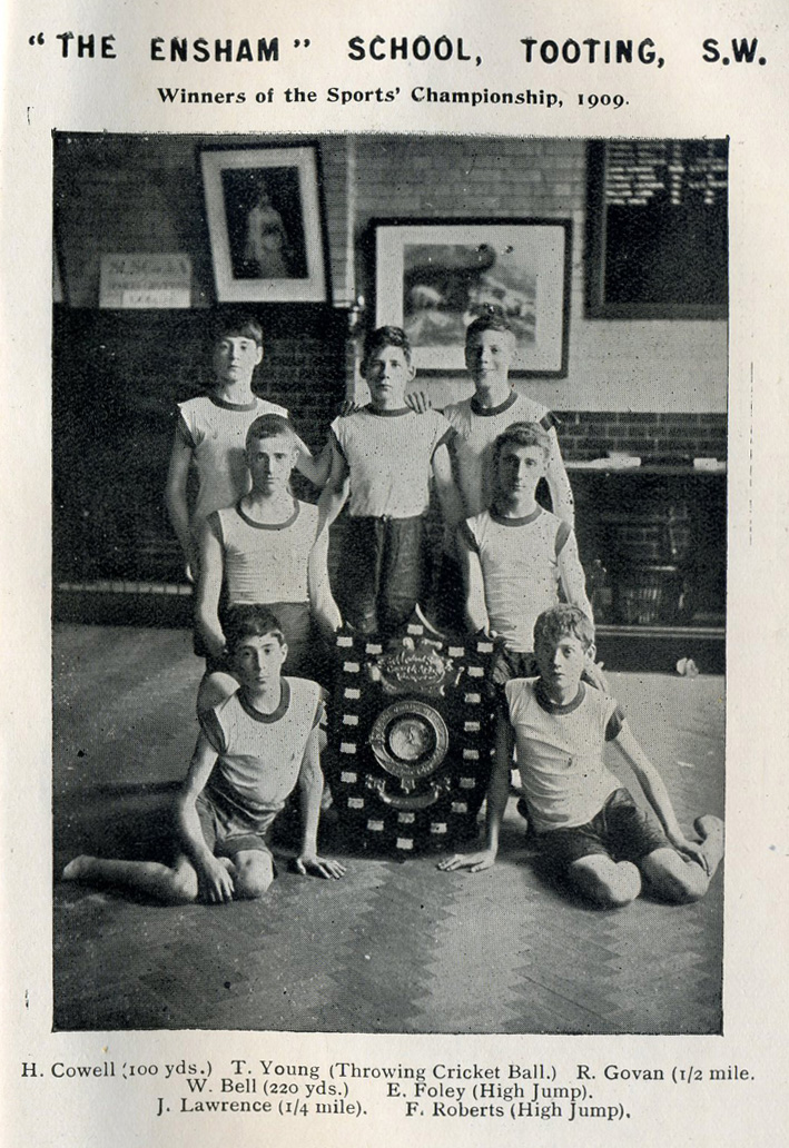 ENSHAM Athletics 1910 Govan & Foley